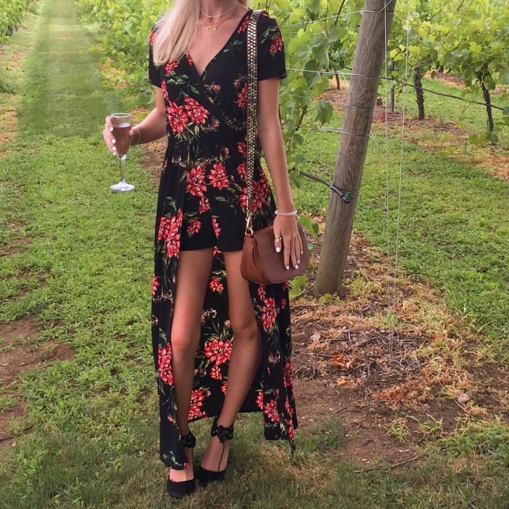 Floral jumpsuit